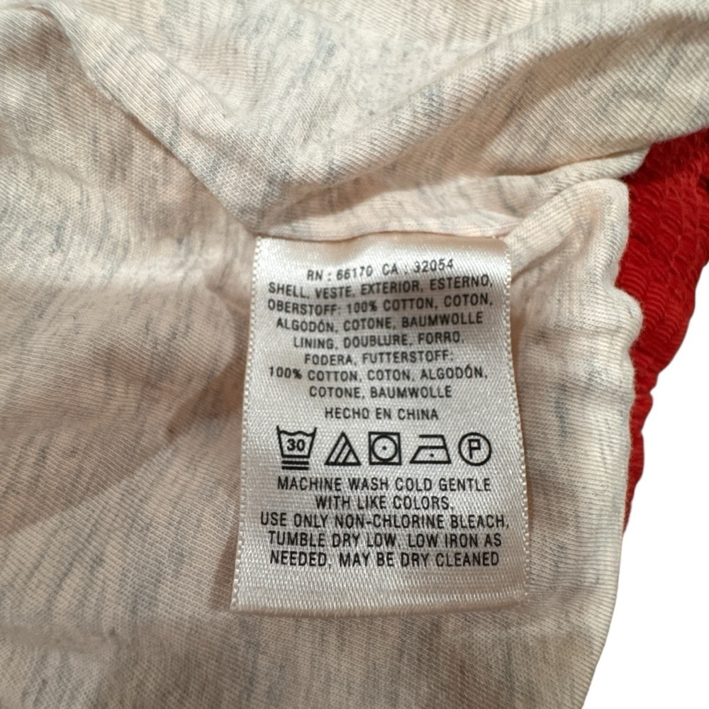 Daughters of the Liberation Woman’s Vest Velvet Zip Snap Up Pockets Puffer Sz L - Picture 7 of 7